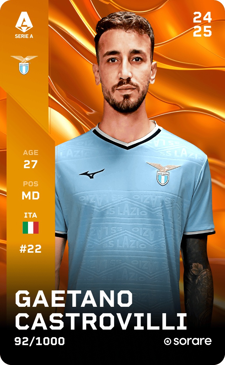 Gaetano Castrovilli 2024-25 • Limited 92/1000