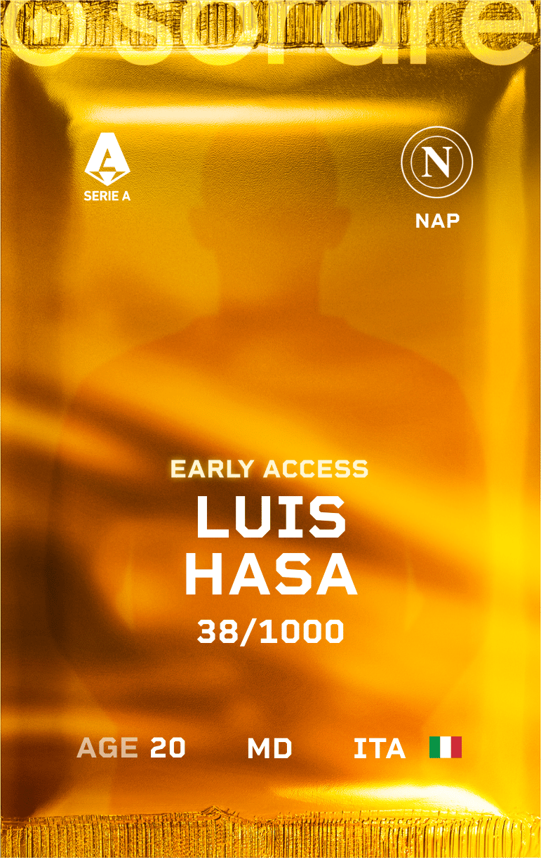 Luis Hasa 2024-25 • Limited 38/1000