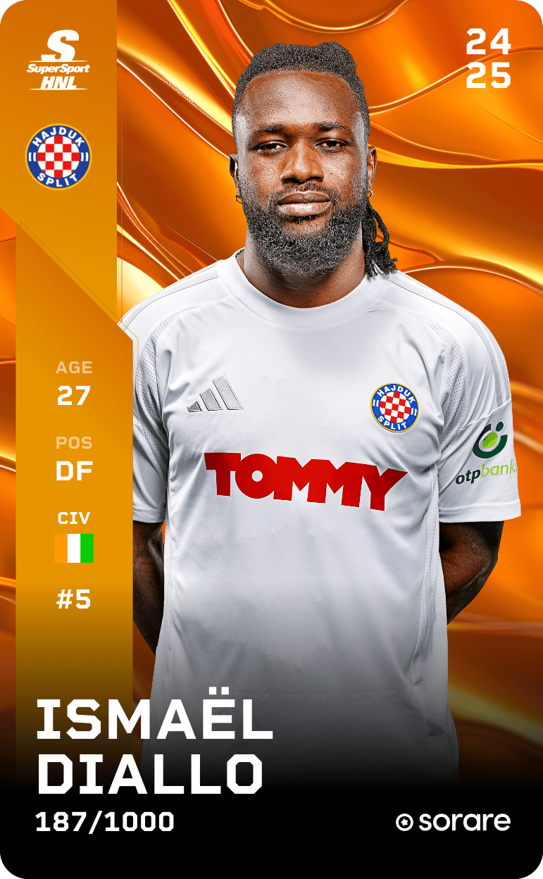 Ismaël Diallo 2024-25 • Limited 187/1000