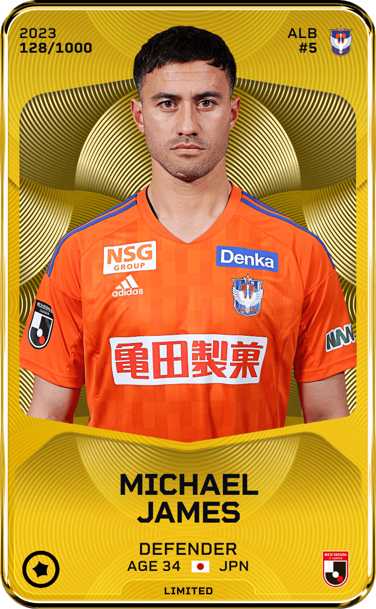MICHAEL JAMES 2023-24 • Limited 128/1000