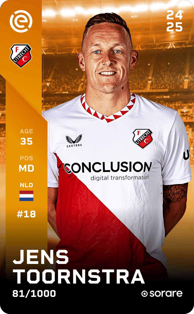 Jens Toornstra 2024-25 • Limited 81/1000
