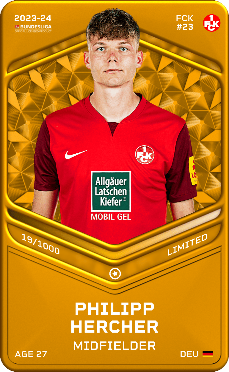 Philipp Hercher 2023-24 • Limited 19/1000