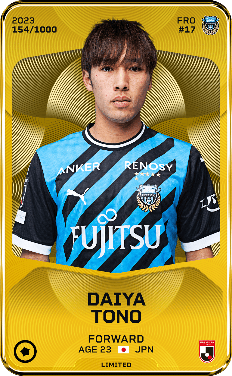 Daiya Tono 2023-24 • Limited 154/1000