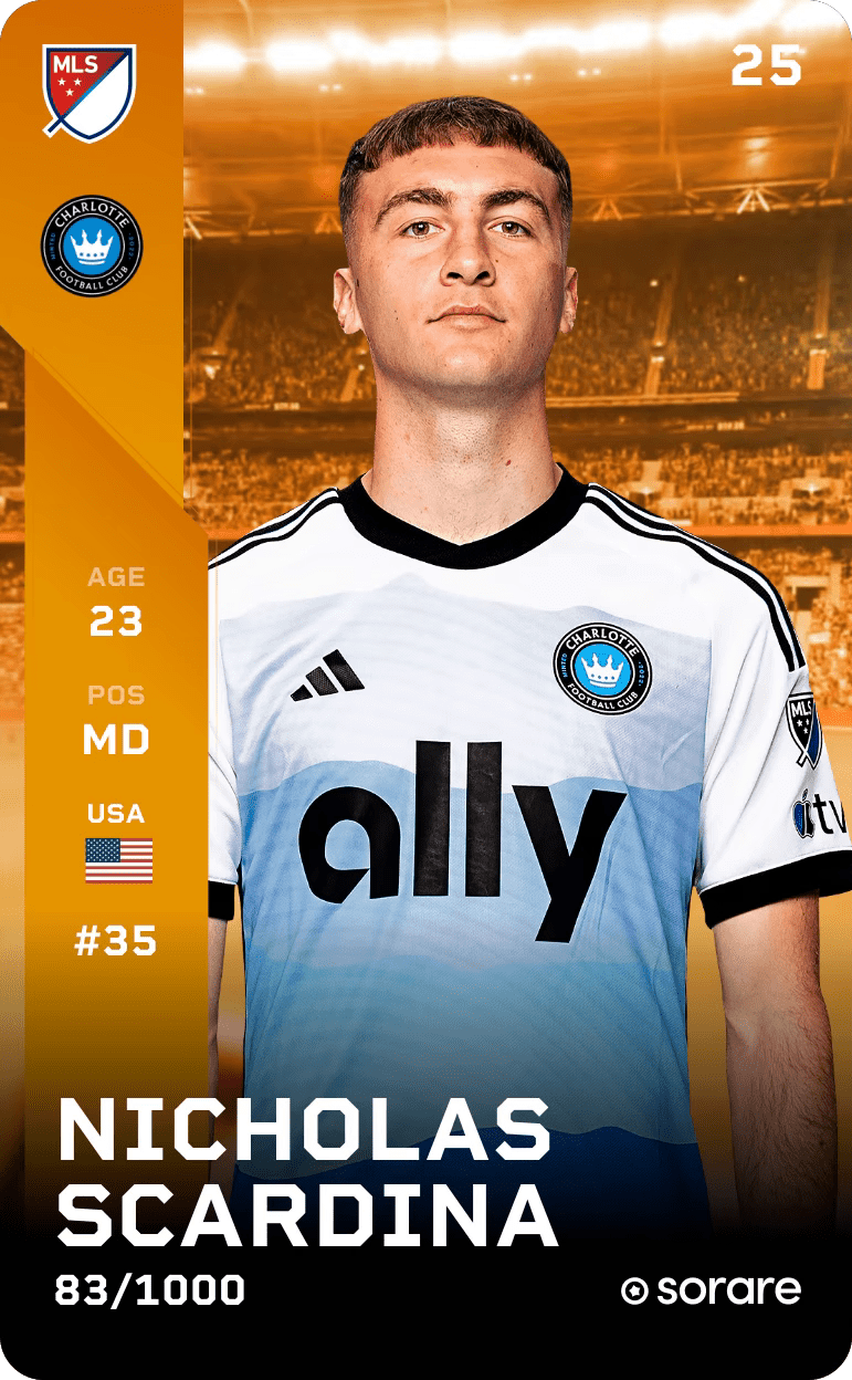Nick Scardina 2025-26 • Limited 83/1000