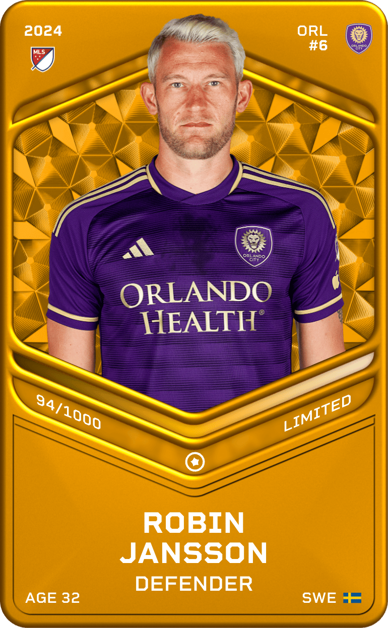 Robin Jansson 2024-25 • Limited 94/1000