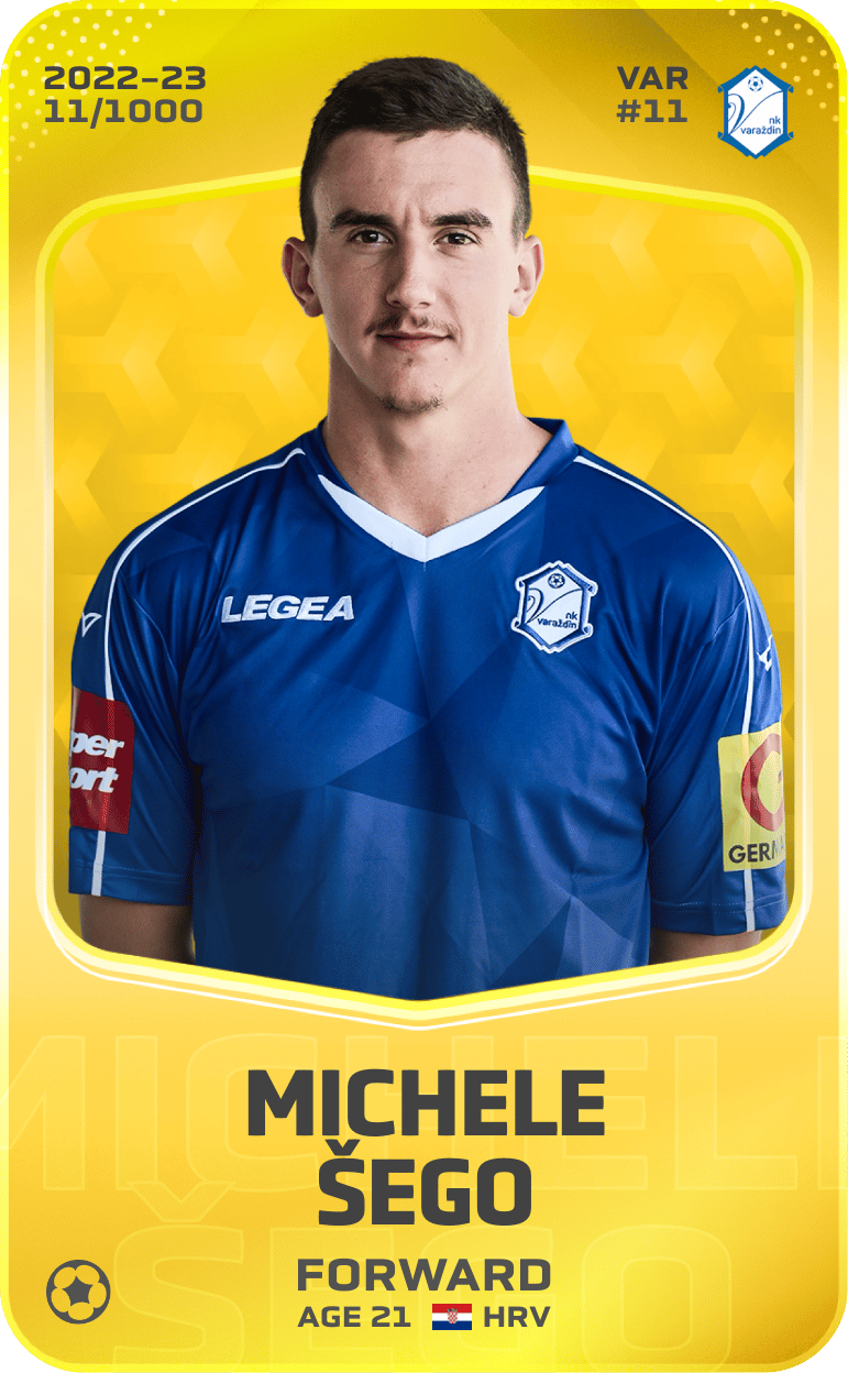 Michele Šego 2022-23 • Limited 11/1000