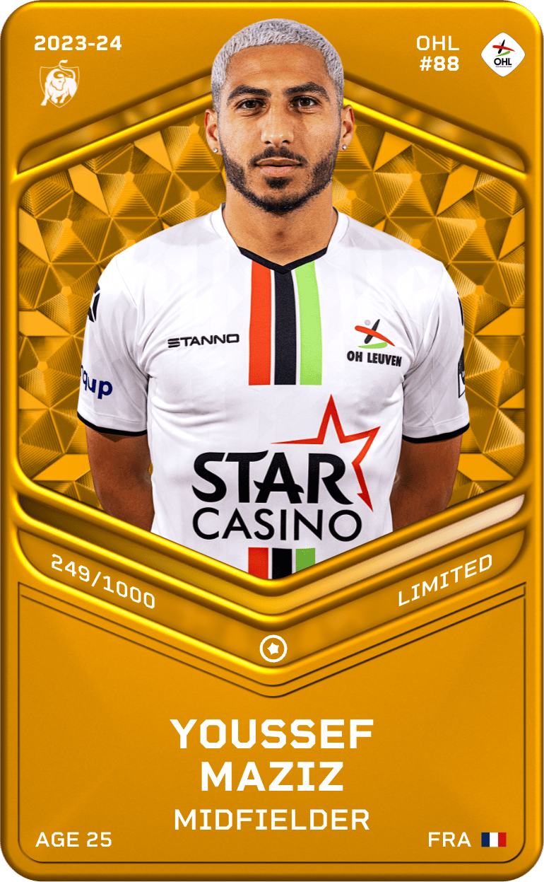 Youssef Maziz 2023-24 • Limited 249/1000
