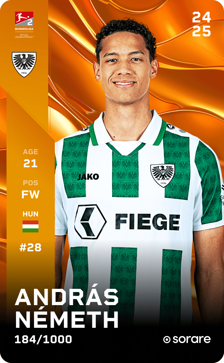 András Németh 2024-25 • Limited 184/1000