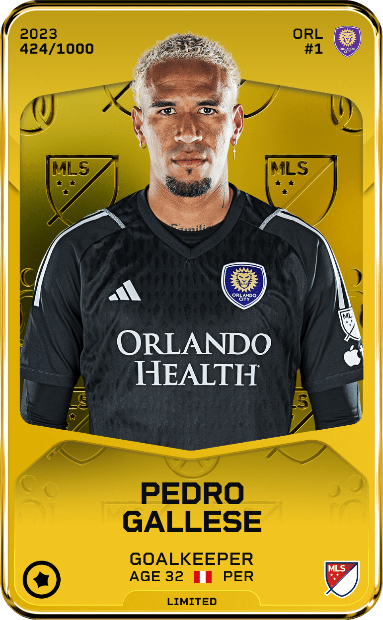 Pedro Gallese 2023-24 • Limited 424/1000