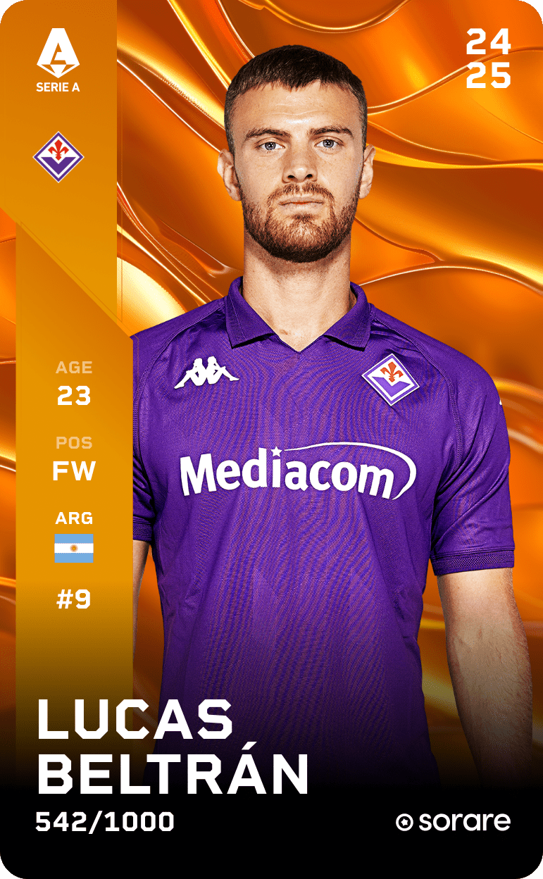 Lucas Beltrán 2024-25 • Limited 542/1000