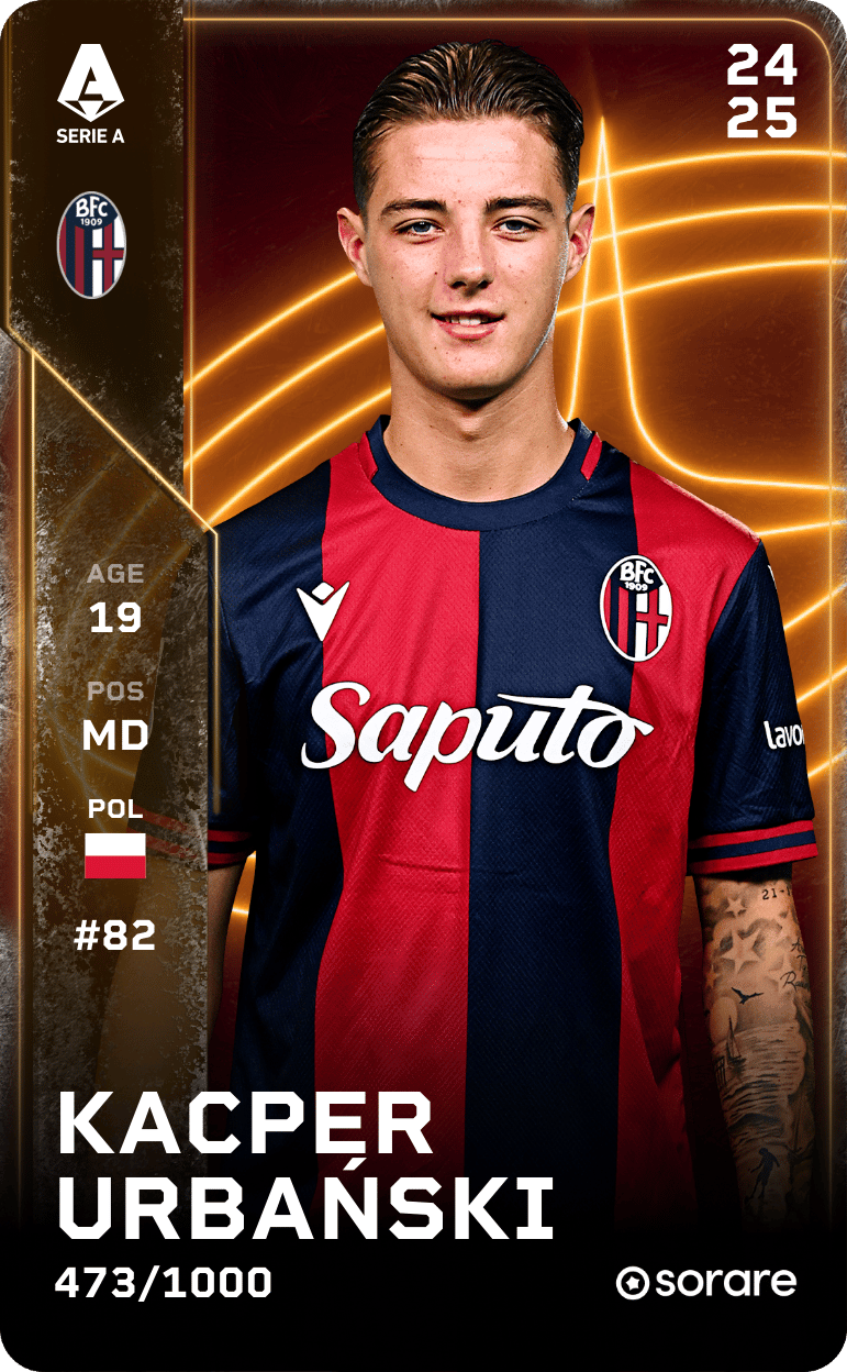 Kacper Urbański 2024-25 • Limited 473/1000