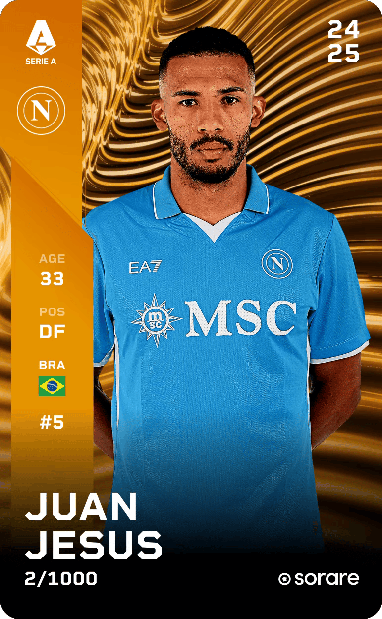 Juan Jesus 2024-25 • Limited 2/1000
