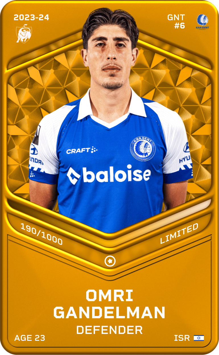 Omri Gandelman 2023-24 • Limited 190/1000