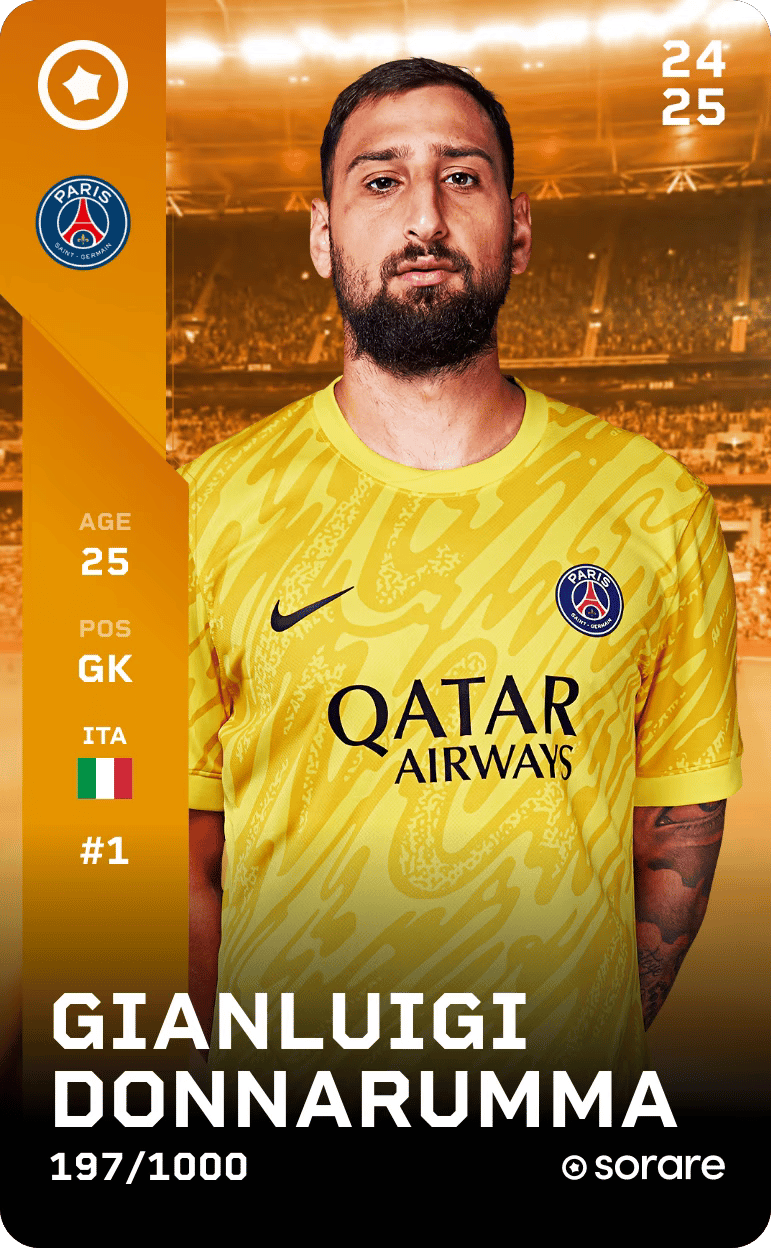 Gianluigi Donnarumma 2024-25 • Limited 197/1000