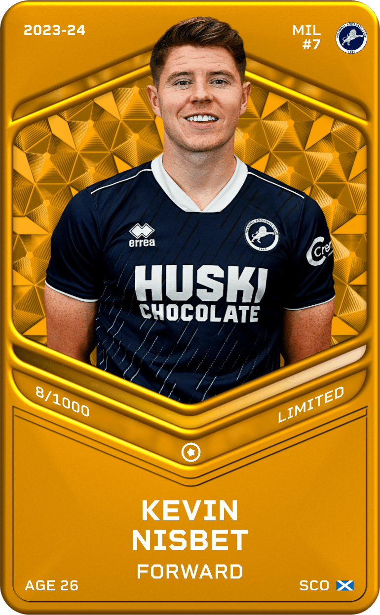 Kevin Nisbet 2023-24 • Limited 8/1000