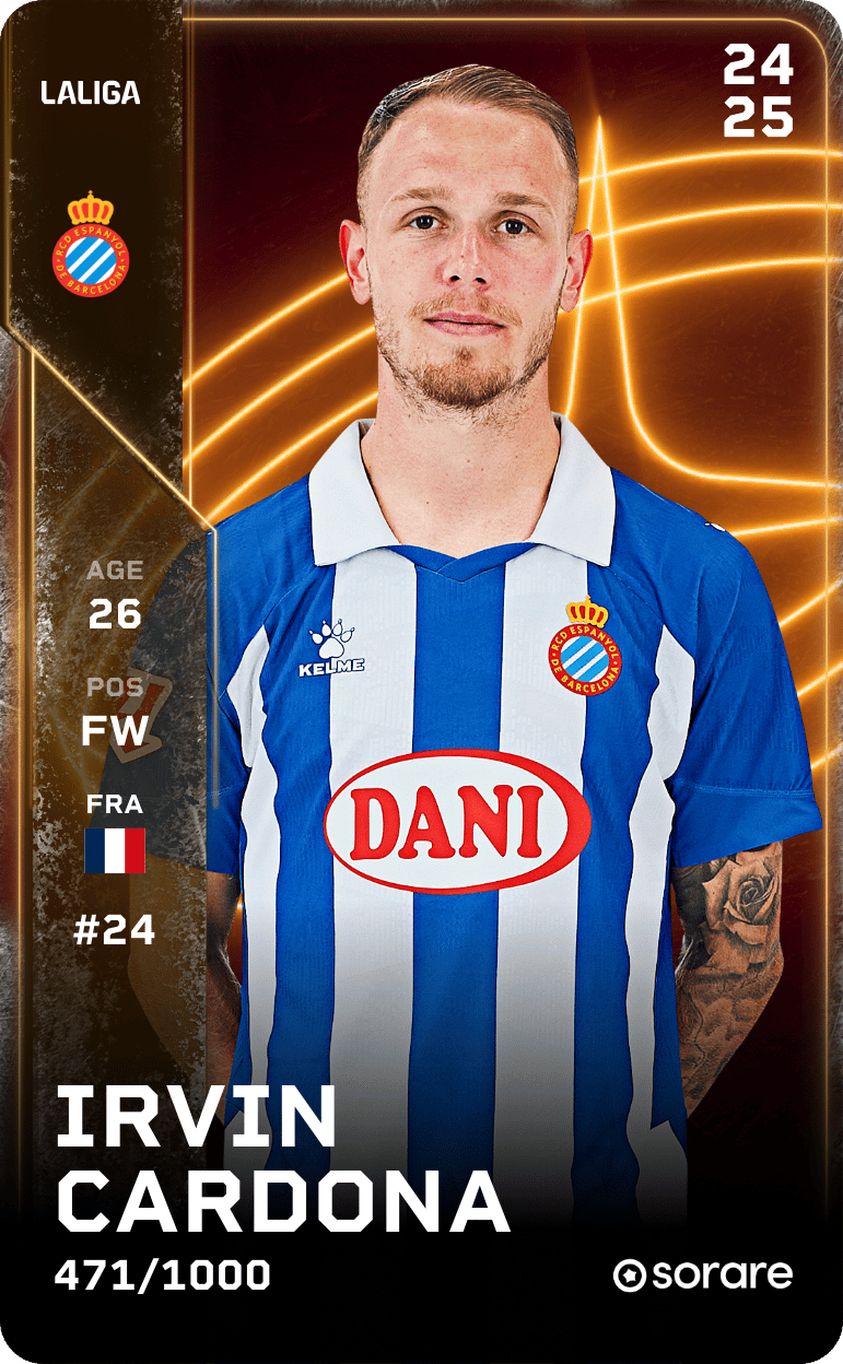 Irvin Cardona 2024-25 • Limited 471/1000