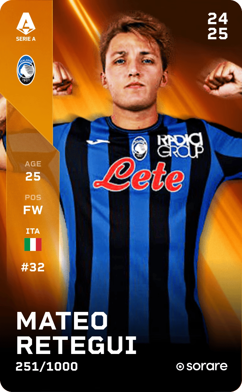 Mateo Retegui 2024-25 • Limited 251/1000