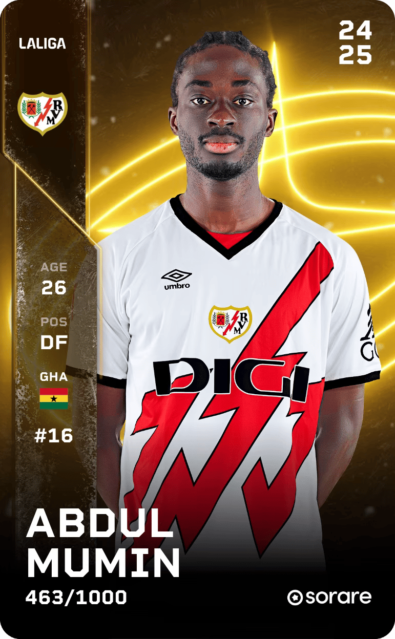 Abdul Mumin 2024-25 • Limited 463/1000