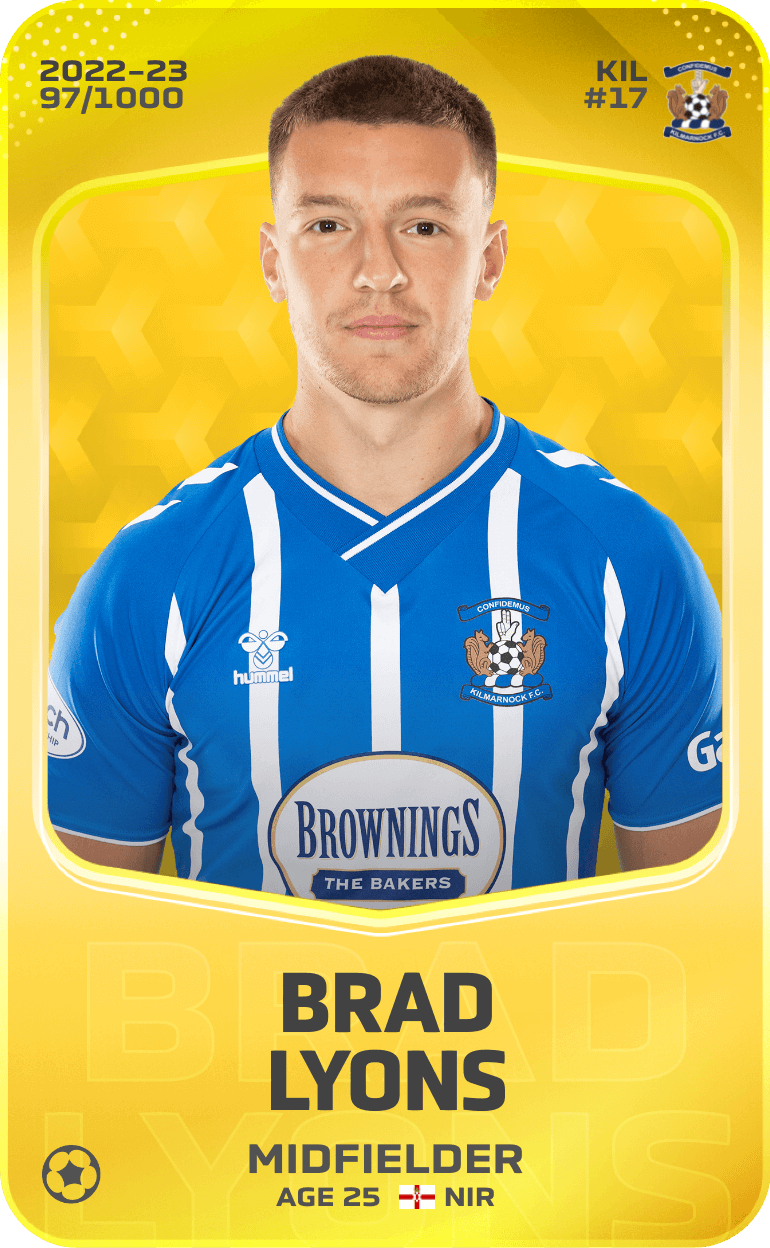 Brad Lyons 2022-23 • Limited 97/1000