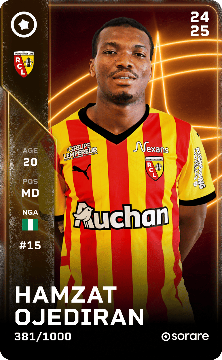 Hamzat-Basit Ojediran 2024-25 • Limited 381/1000