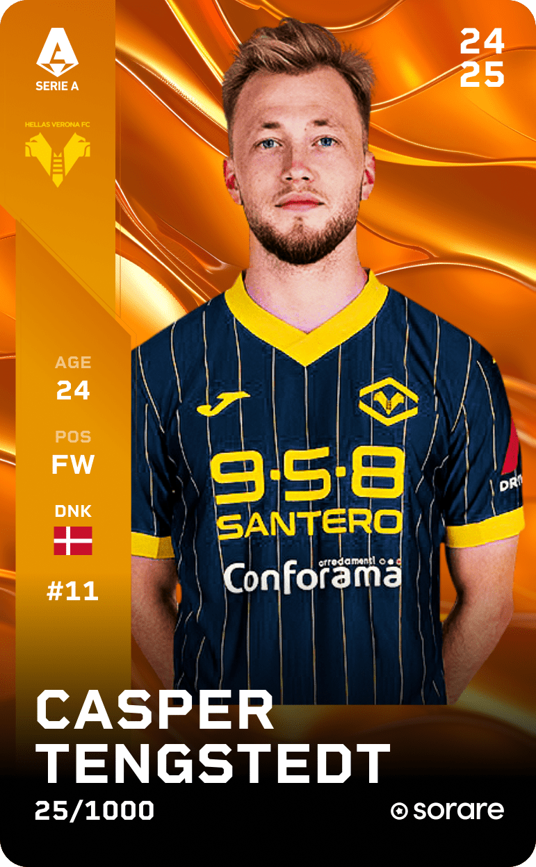 Casper Tengstedt 2024-25 • Limited 25/1000