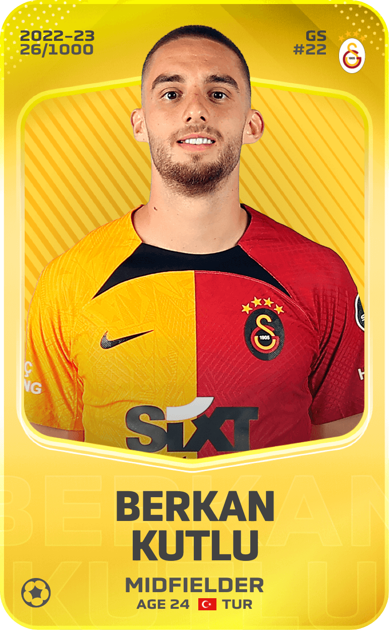 Berkan Kutlu 2022-23 • Limited 26/1000