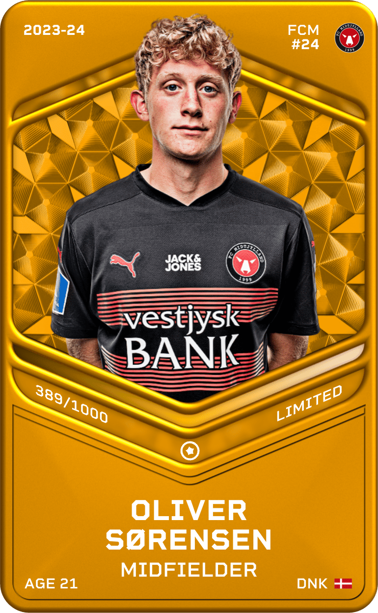 Oliver Sørensen 2023-24 • Limited 389/1000