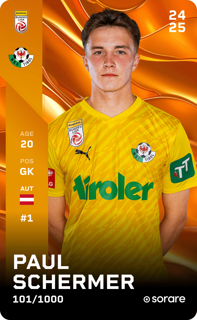 Paul Schermer 2024-25 • Limited 101/1000