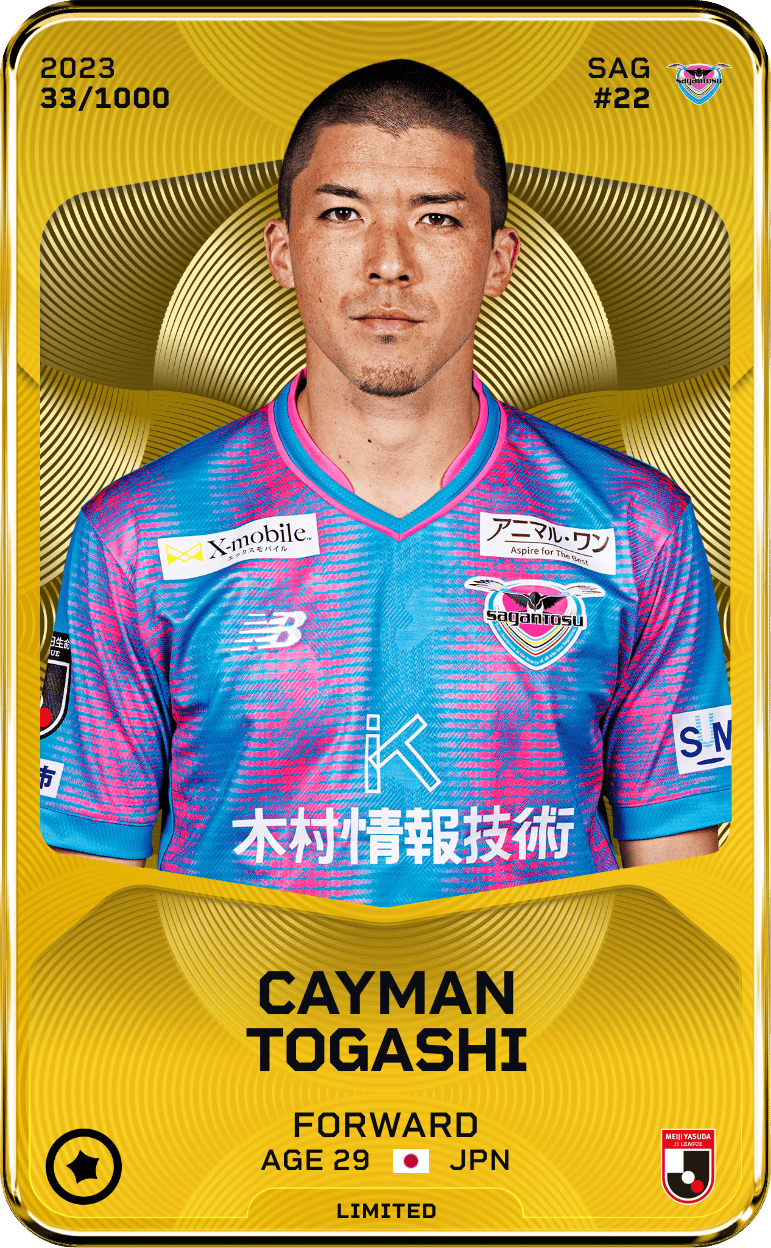 Cayman Togashi 2023-24 • Limited 33/1000