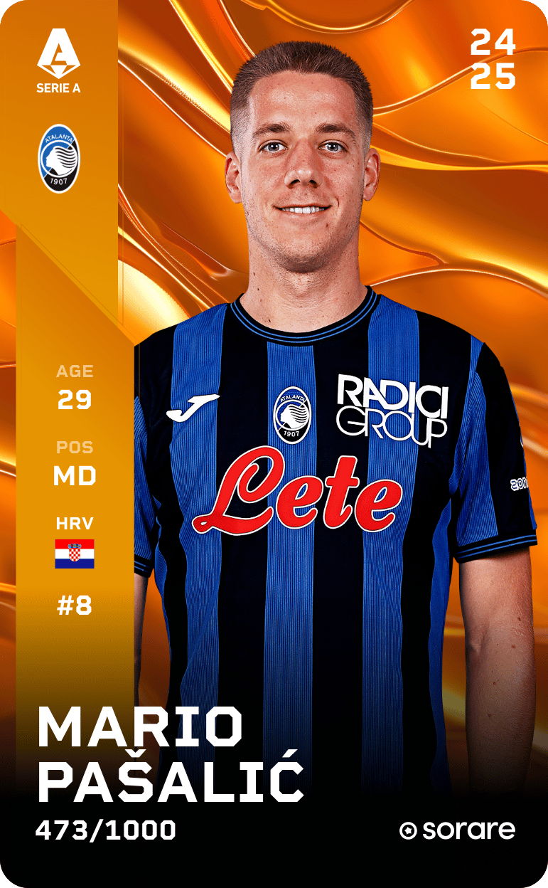 Mario Pašalić 2024-25 • Limited 473/1000