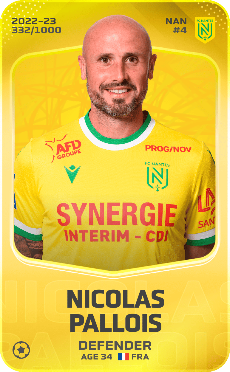 Nicolas Pallois 2022-23 • Limited 332/1000
