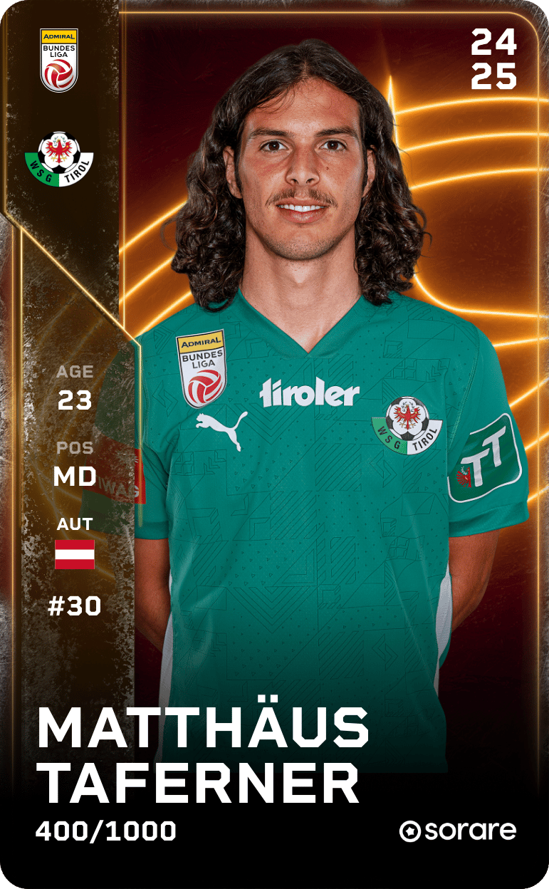 Matthäus Taferner 2024-25 • Limited 400/1000