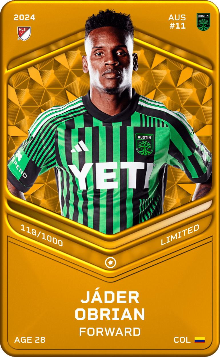 Jáder Obrian 2024-25 • Limited 118/1000