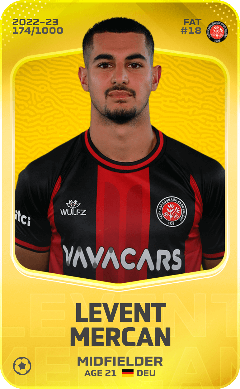 Levent Mercan 2022-23 • Limited 174/1000