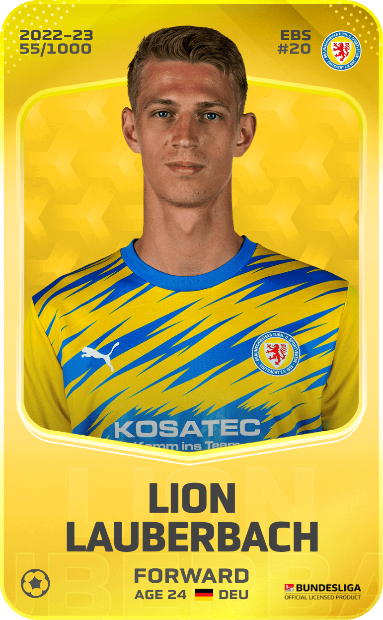Lion Lauberbach 2022-23 • Limited 55/1000