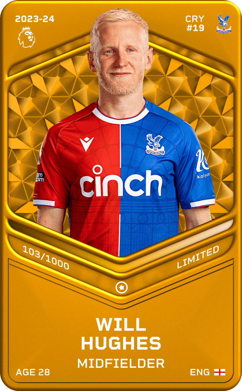 Will Hughes 2023-24 • Limited 103/1000