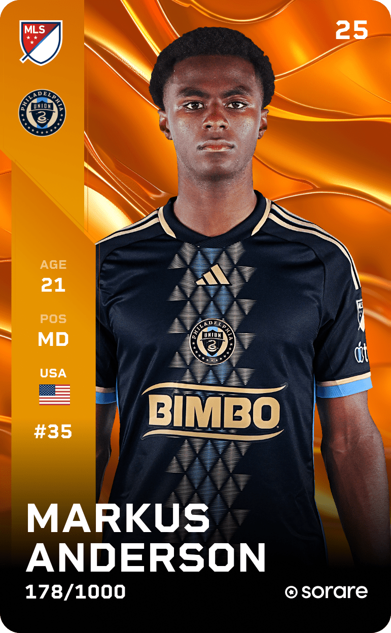 Markus Anderson 2025-26 • Limited 178/1000
