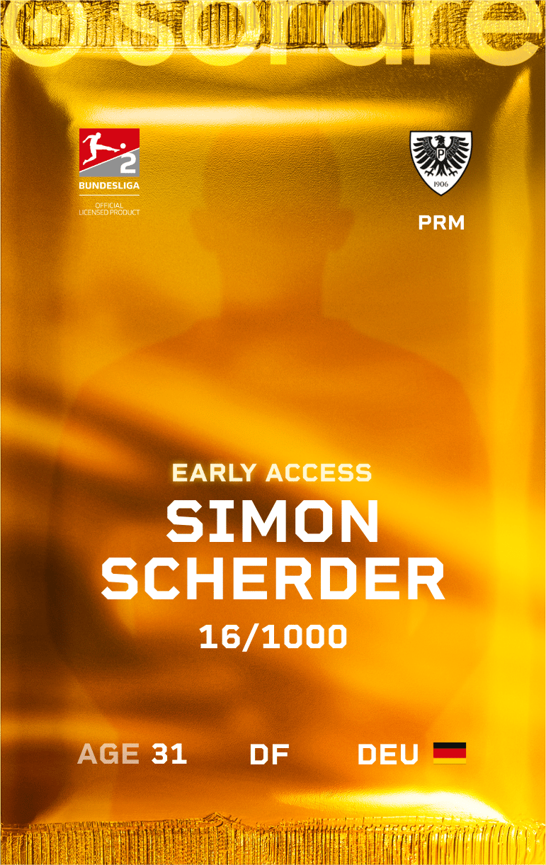 Simon Scherder 2024-25 • Limited 16/1000