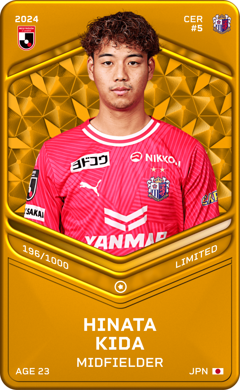 Hinata Kida 2024-25 • Limited 196/1000