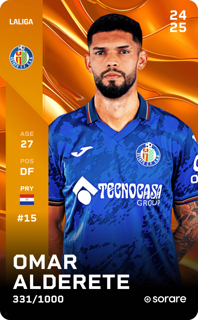 Omar Alderete 2024-25 • Limited 331/1000
