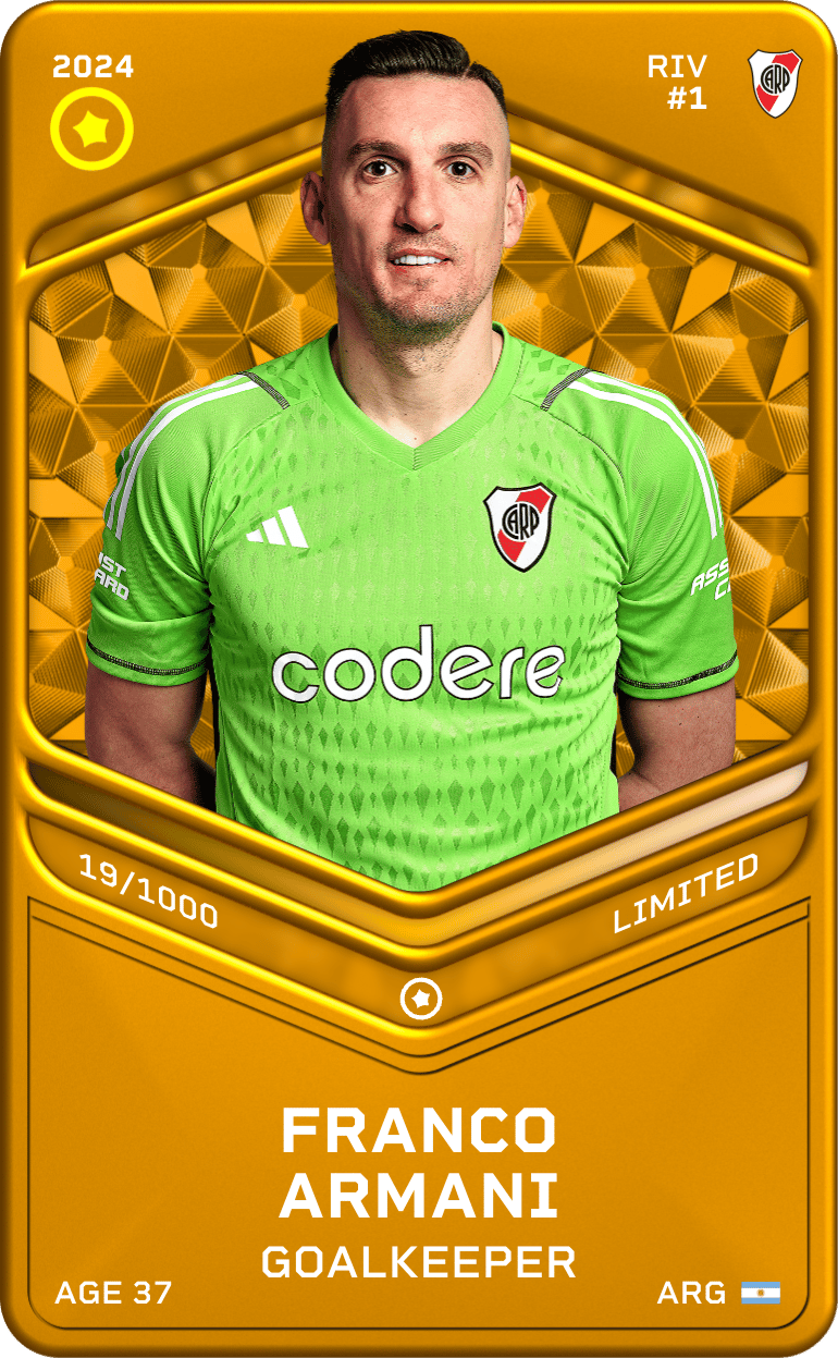 Franco Armani 2024-25 • Limited 19/1000
