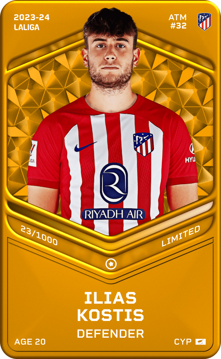 Ilias Kostis 2023-24 • Limited 23/1000