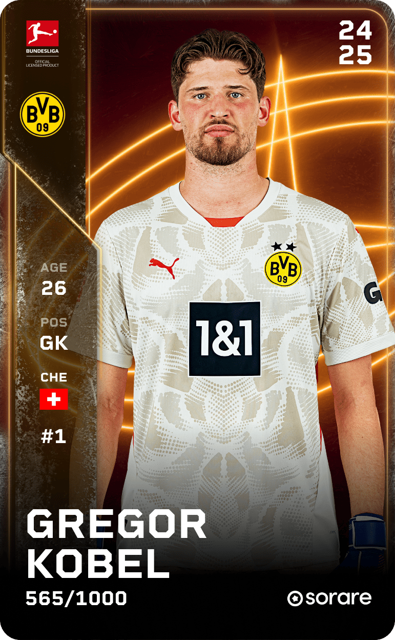Gregor Kobel 2024-25 • Limited 565/1000