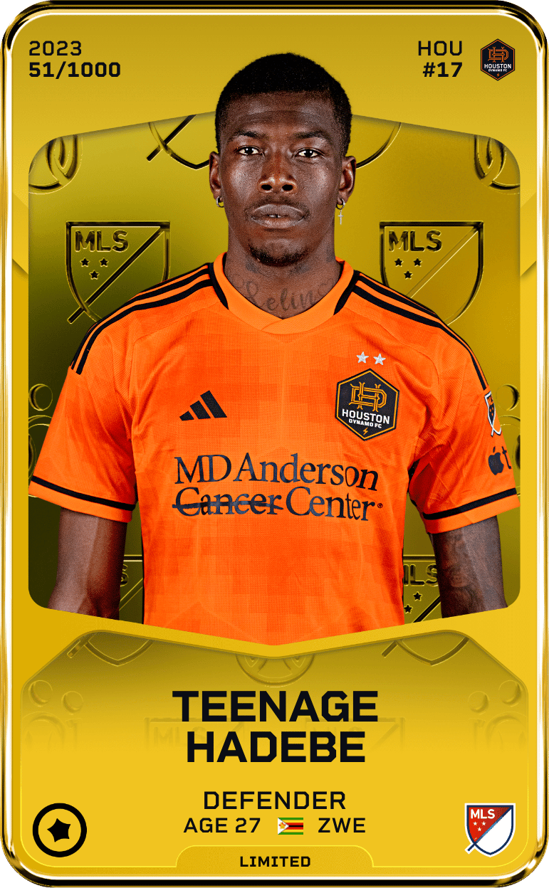 Teenage Hadebe 2023-24 • Limited 51/1000