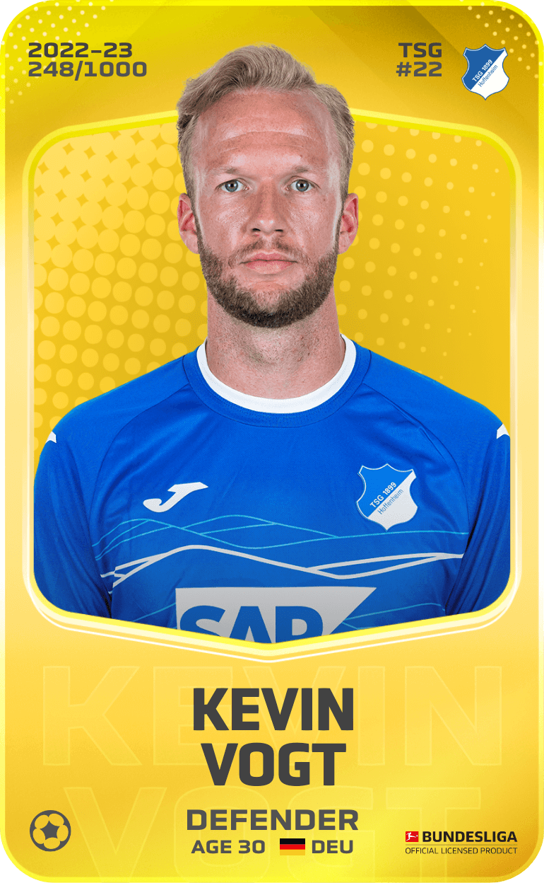 Kevin Vogt 2022-23 • Limited 248/1000