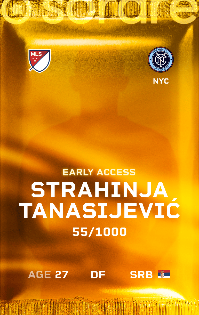 Strahinja Tanasijević 2025-26 • Limited 55/1000