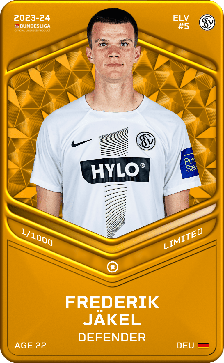 Frederik Jäkel 2023-24 • Limited 1/1000
