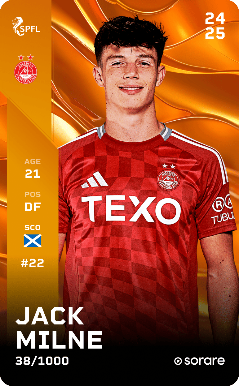 Jack Milne 2024-25 • Limited 38/1000
