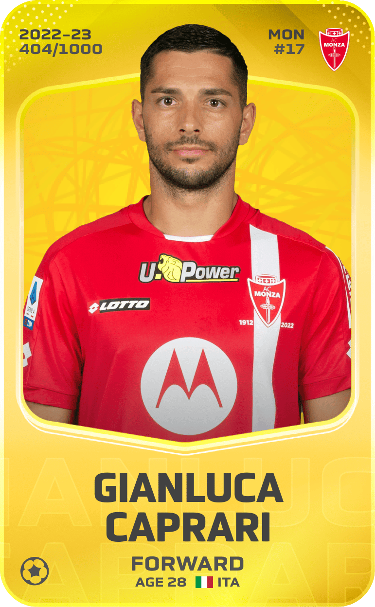 Gianluca Caprari 2022-23 • Limited 404/1000