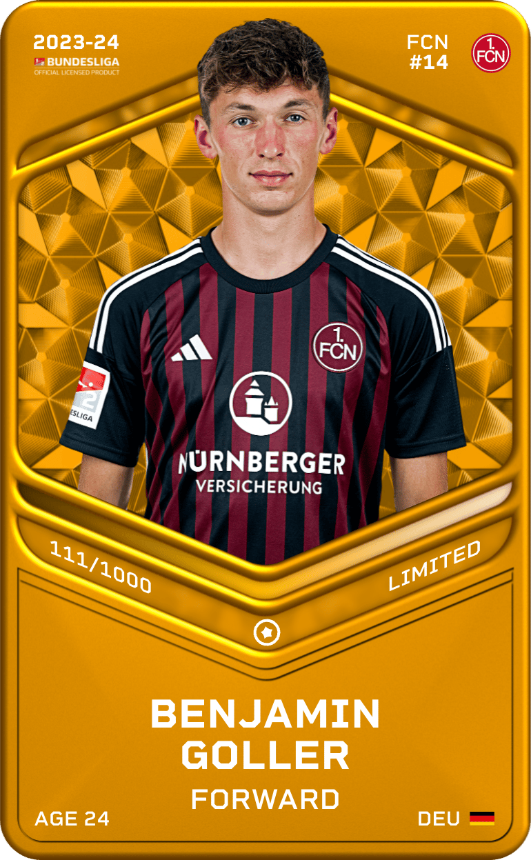 Benjamin Goller 2023-24 • Limited 111/1000
